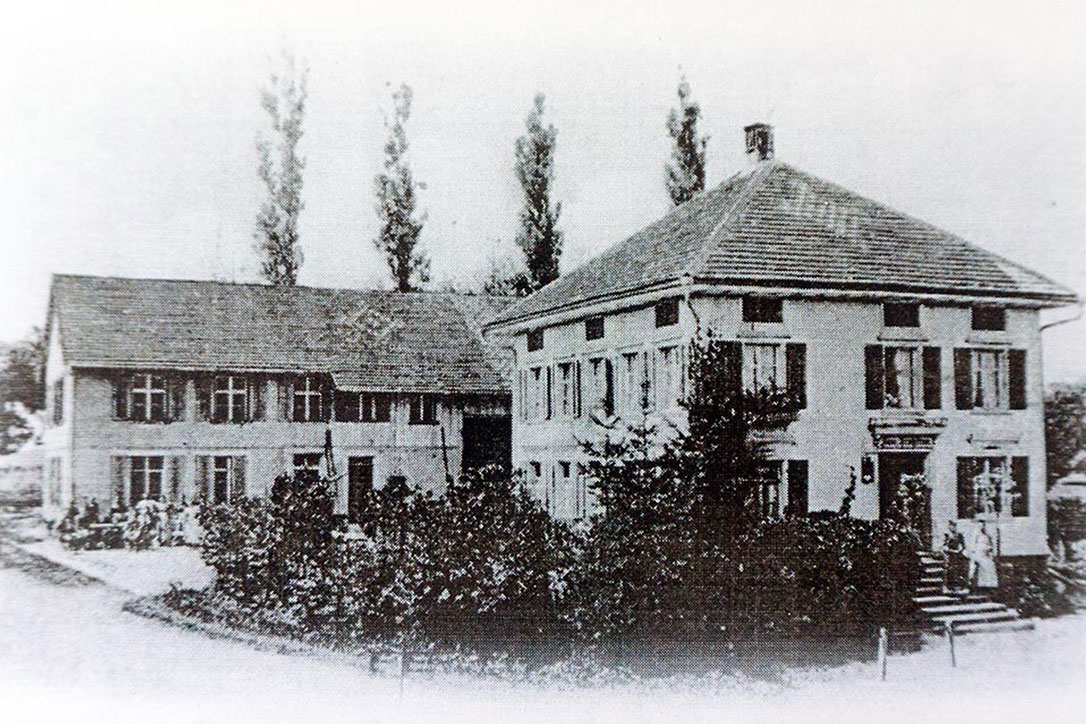Abbildung vom Tannenhof 1934.